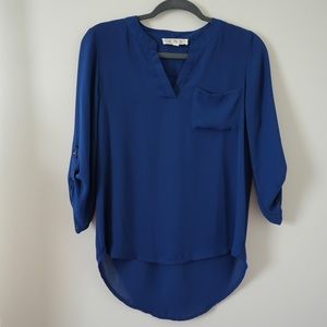Navy Blue Women’s Blouse